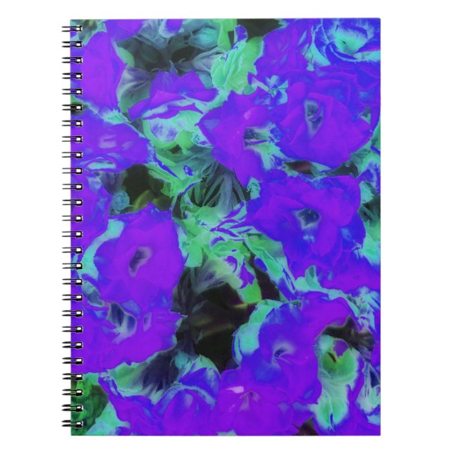 Cuaderno Planta de Kalanchoe Morado Brillante (Frente)
