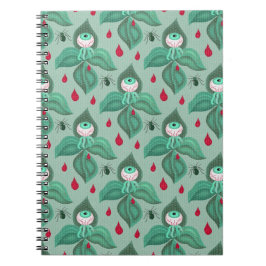 Cuaderno planta espeluznante