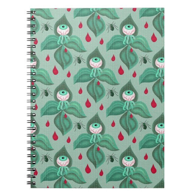 Cuaderno planta espeluznante (Frente)