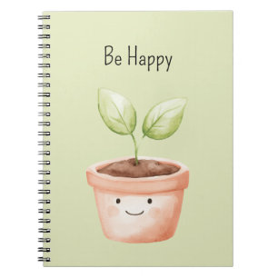 Cuaderno Planta Feliz