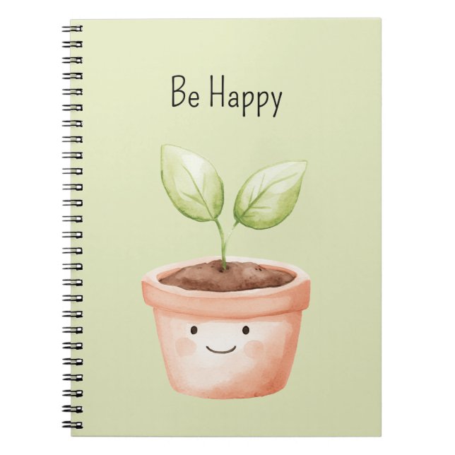 Cuaderno Planta Feliz (Frente)