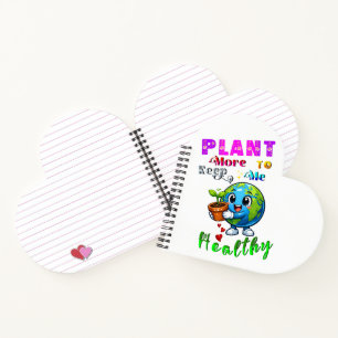 Cuaderno Planta Más Para Mantener Me Sano