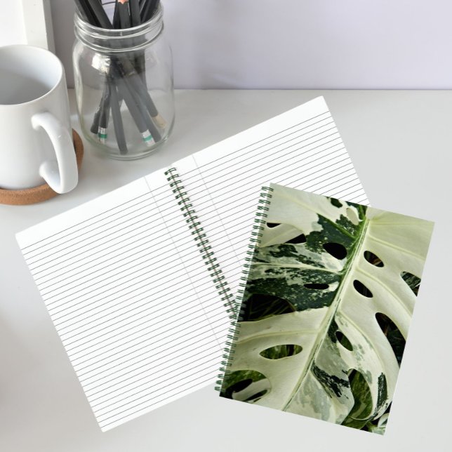 Cuaderno Planta Monstera Floral Variada (In Situ)