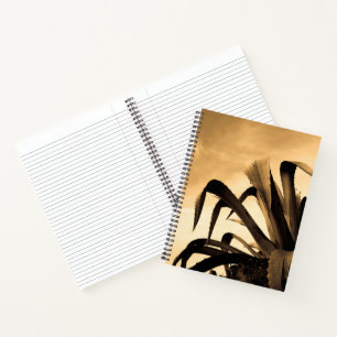 Cuaderno Planta Sepia Aloe