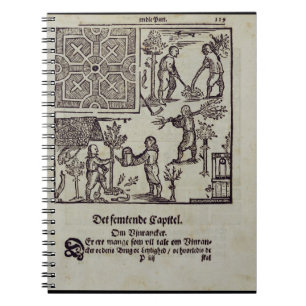 Cuaderno Plantando árboles, "del jardinero holandés" por