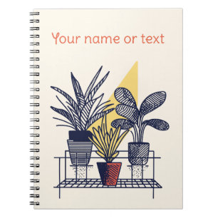 Cuaderno Plantas de Ilustracion botánico