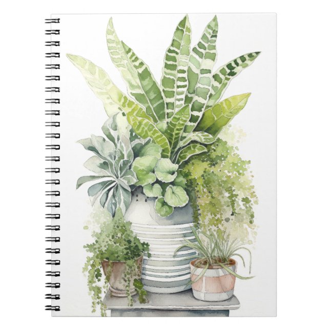 Cuaderno Plantas de Interior (Frente)