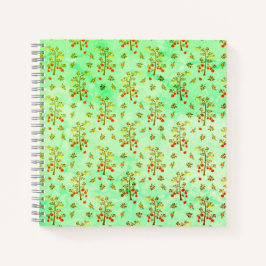 Cuaderno Plantas de tomate y abejas