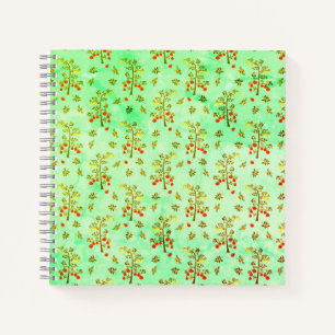 Cuaderno Plantas de tomate y abejas