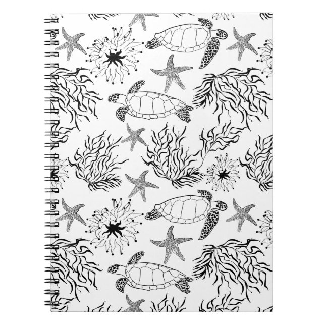 Cuaderno Plantas de tortugas submarinas sin mar (Frente)