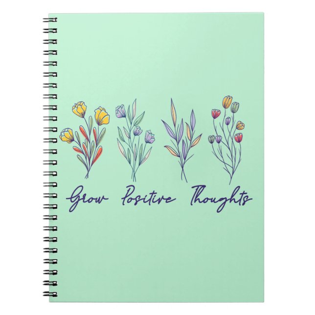 Cuaderno Plantas Florales de Flor Silvestre (Frente)