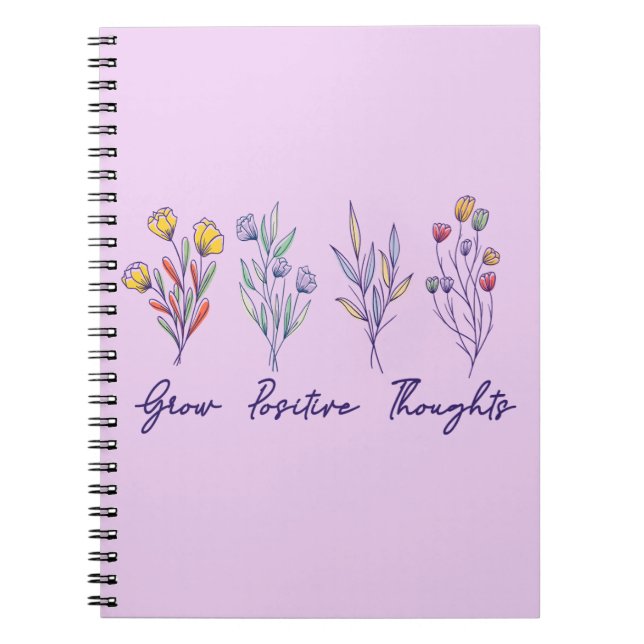 Cuaderno Plantas Florales de Flor Silvestre (Frente)