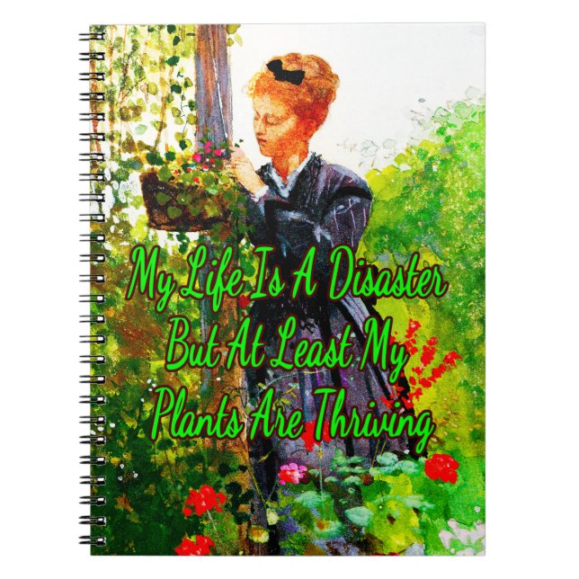 Cuaderno Plantas veraniegas de Winslow Homer (Frente)