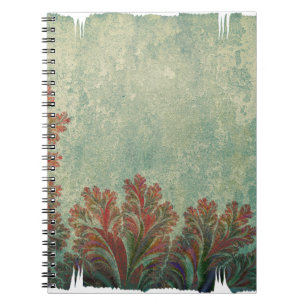 Cuaderno Plantilla de fondo abstracto
