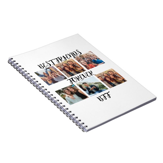 Cuaderno Plantilla de fotografía personalizada "Best Friend (Lado Derecho)