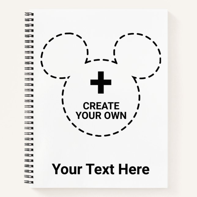 Cuaderno Plantilla de texto (Anverso)