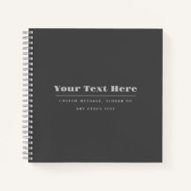 Plantilla de texto retro-modern editable | Gris os