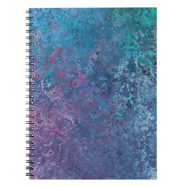 Cuaderno Plantilla de textura de fondo (Frente)