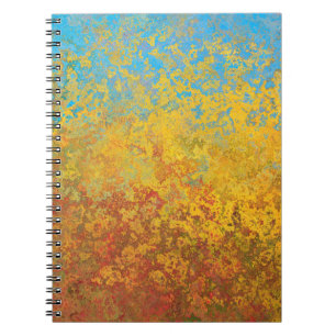 Cuaderno Plantilla de textura de fondo