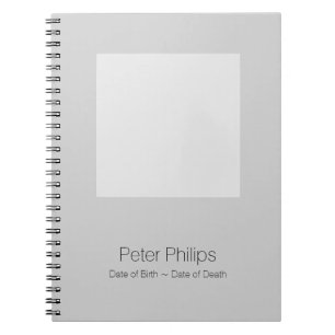 Cuaderno Plantilla: Libro de invitados funerales - Agregar 