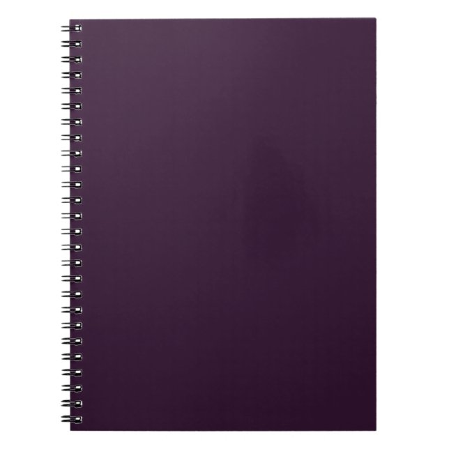 Cuaderno Plantilla monocroma PURPLE PLUM PRESUPUESTARIO (Frente)
