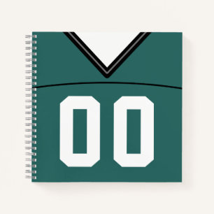 Cuaderno Plantilla para bloc de notas de Jersey de personal