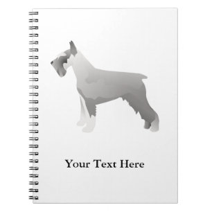 Cuaderno Plantillas Schnauzer preparadas para el Personaliz