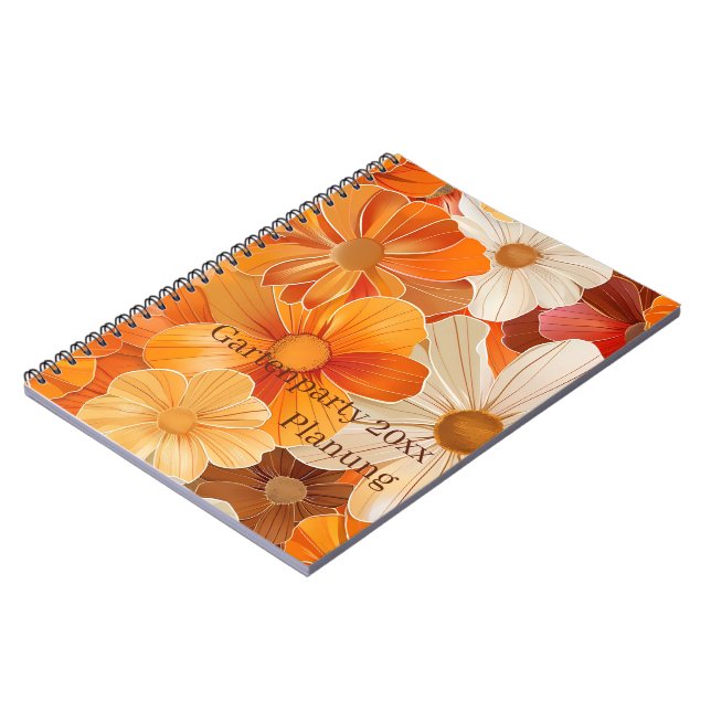 Cuaderno Planungs und Notizbuch für die Gartenparty (Lado Izquierdo)