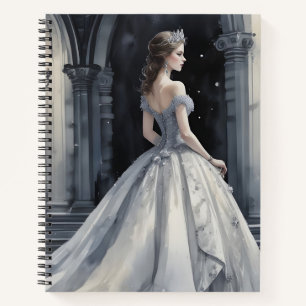 Cuaderno Plata y Tul