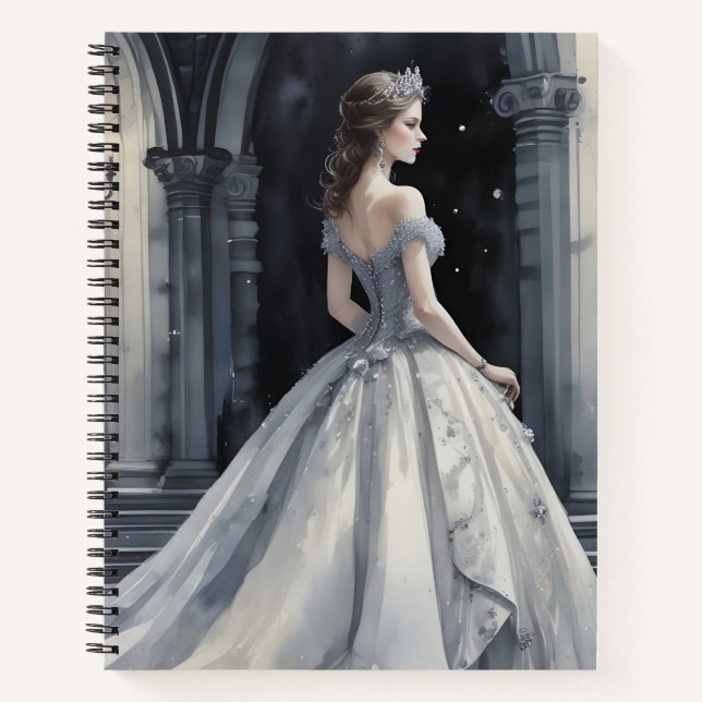 Cuaderno Plata y Tul (Anverso)