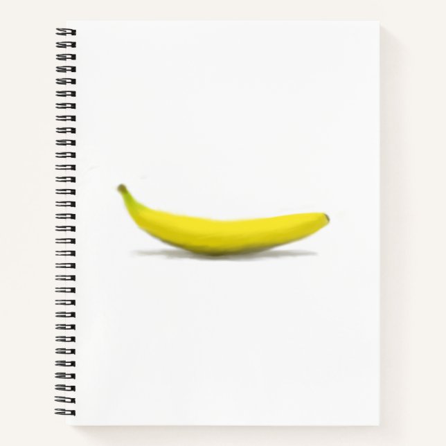 Cuaderno Plátano Maduro - Divertido y Fresco (Anverso)