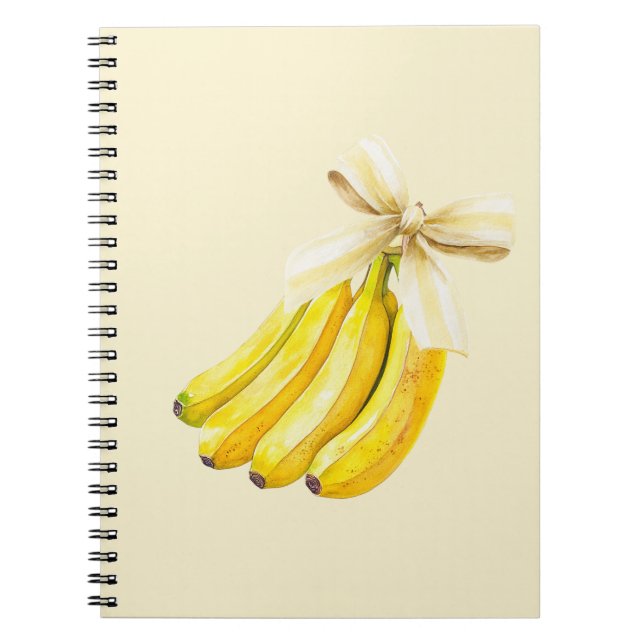 Cuaderno Plátanos Con Un Lazo (Frente)