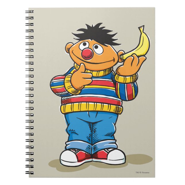 Cuaderno Plátanos de Ernie (Frente)