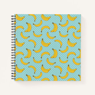 Cuaderno Plátanos Y Puntos De Polvo