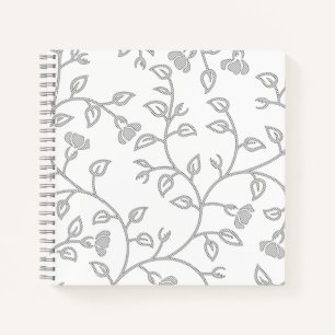 Cuaderno Platinum, deriva de nieve, portátil de espiral de 