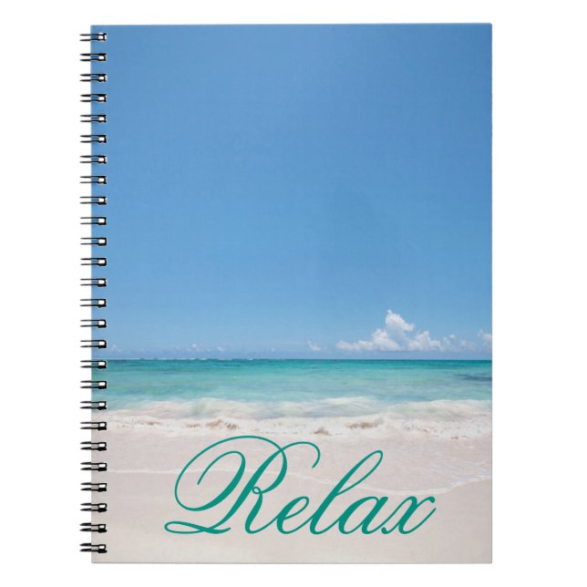 Cuaderno Playa Backgroud (Frente)