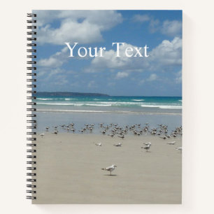 Cuaderno Playa con gaviotas
