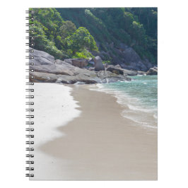 Cuaderno Playa de arena blanca de Similán y mar azul turque