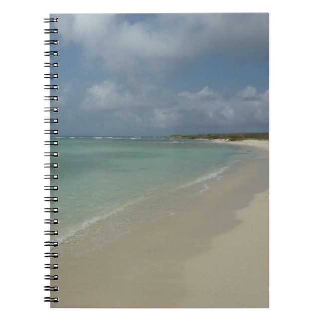 Cuaderno Playa de Aruba II Bonita Escena Natural (Frente)