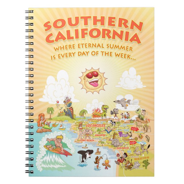 Cuaderno Playa de California (Frente)