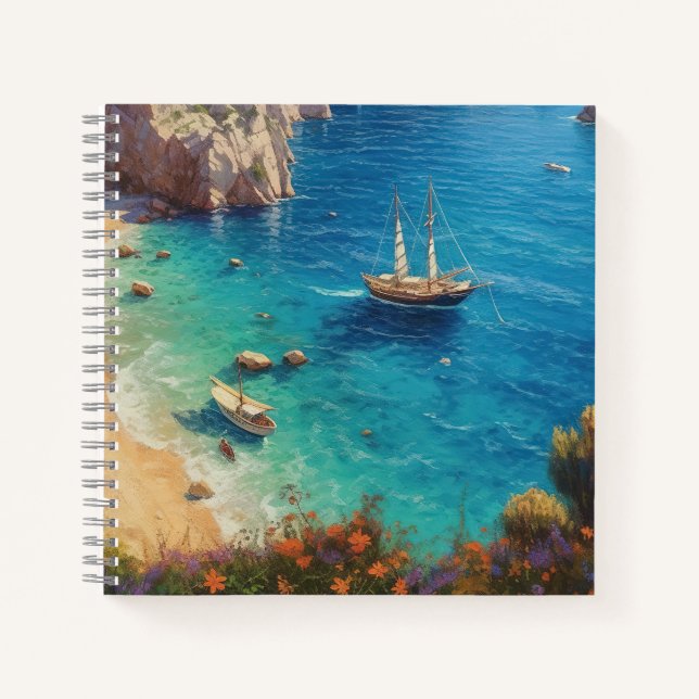 Cuaderno Playa de Grecia (Anverso)