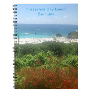 Cuaderno Playa de la Bahía de Horseshoe, Bermudas