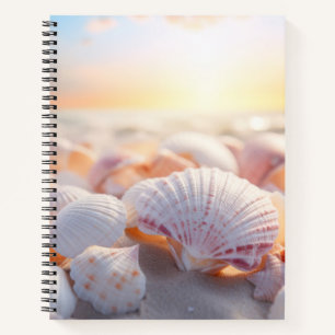 Cuaderno Playa de la costa: naturaleza Serene Tranquila
