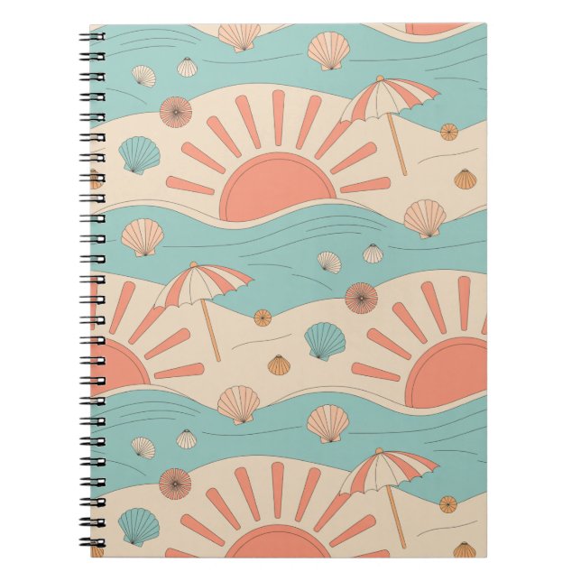 Cuaderno Playa de la puesta del sol (Frente)