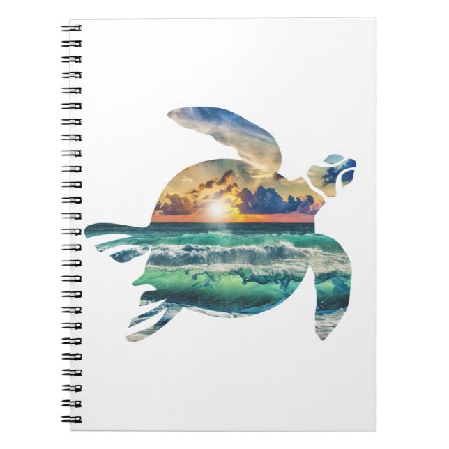 Cuaderno Playa de la Tortuga del Mar (Frente)