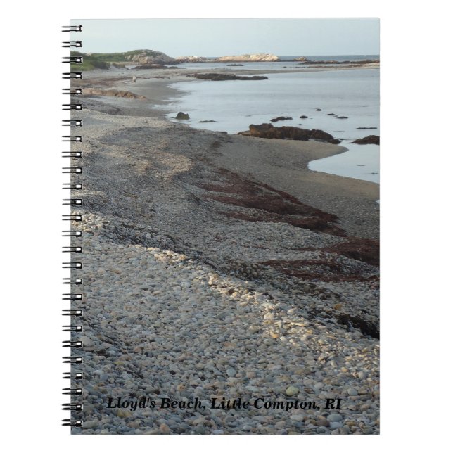 Cuaderno Playa de Lloyd's, Little Compton, RI (Frente)