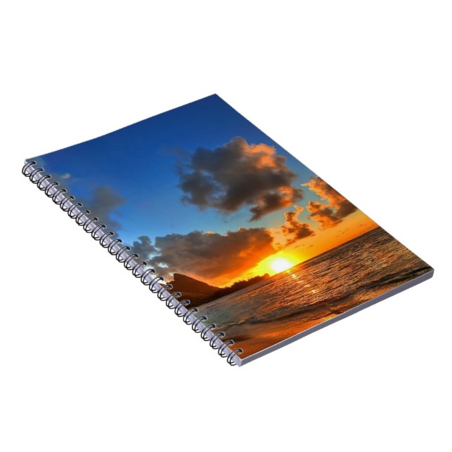 Cuaderno Playa de natalidad-puesta de sol (Lado Derecho)
