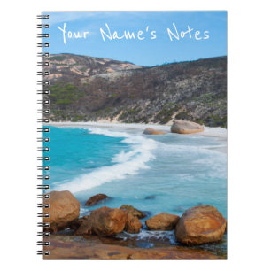 Cuaderno Playa de paraíso perfecta en Australia