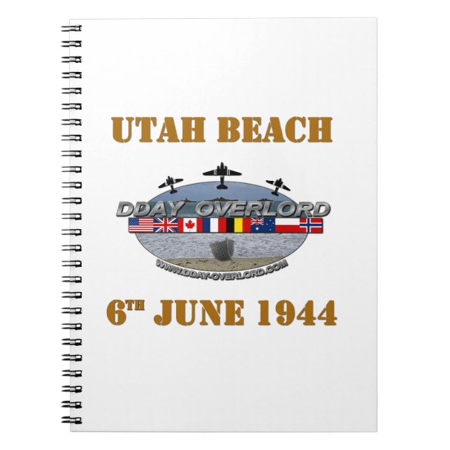 Cuaderno Playa de Utah 6 de junio de 1944 (Frente)