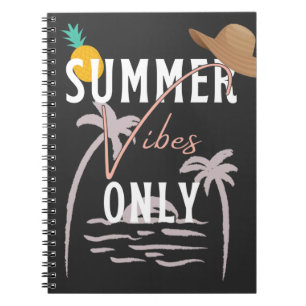 Cuaderno Playa exclusiva para las vibraciones de verano